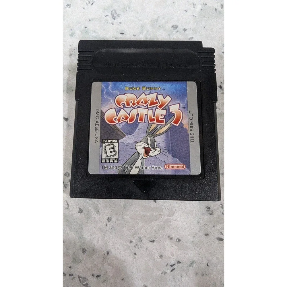 Bugs Bunny Crazy Castle 3 (Nintendo Game Boy Color) - Authentic Game Cartridge